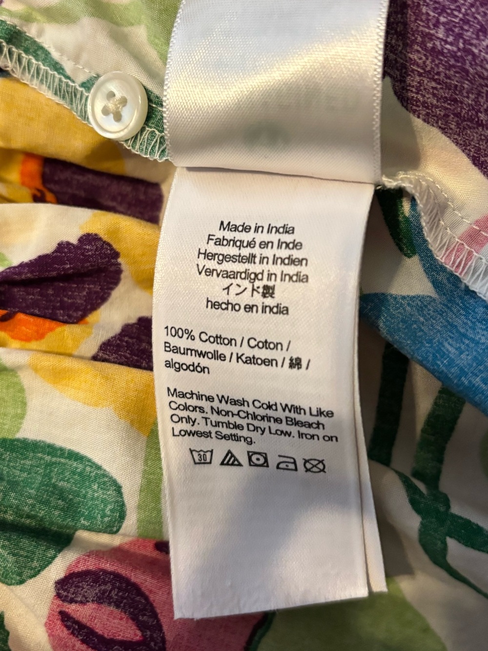J Crew Vibrant Cotton Flower Floral Puff Sleeve Dress - Picture 7 of 7